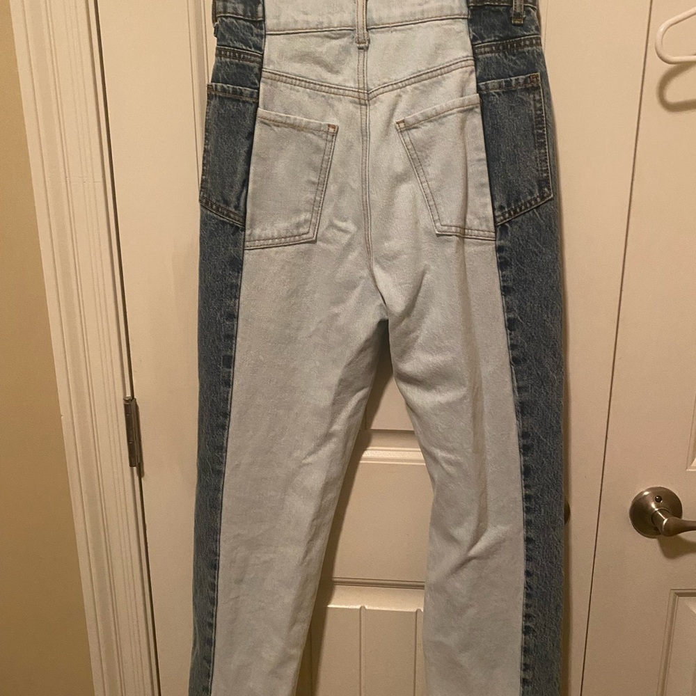 REVICE Two-Tone Blue Jeans-Size 27 - Picture 2 of 6